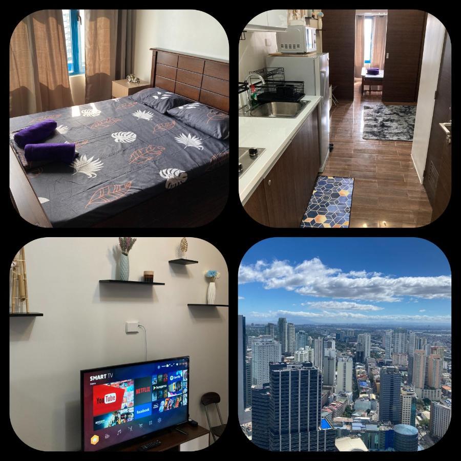 Makati Amazing View Penthouse Studio, Air Residence, Fast Internet マニラ市 エクステリア 写真